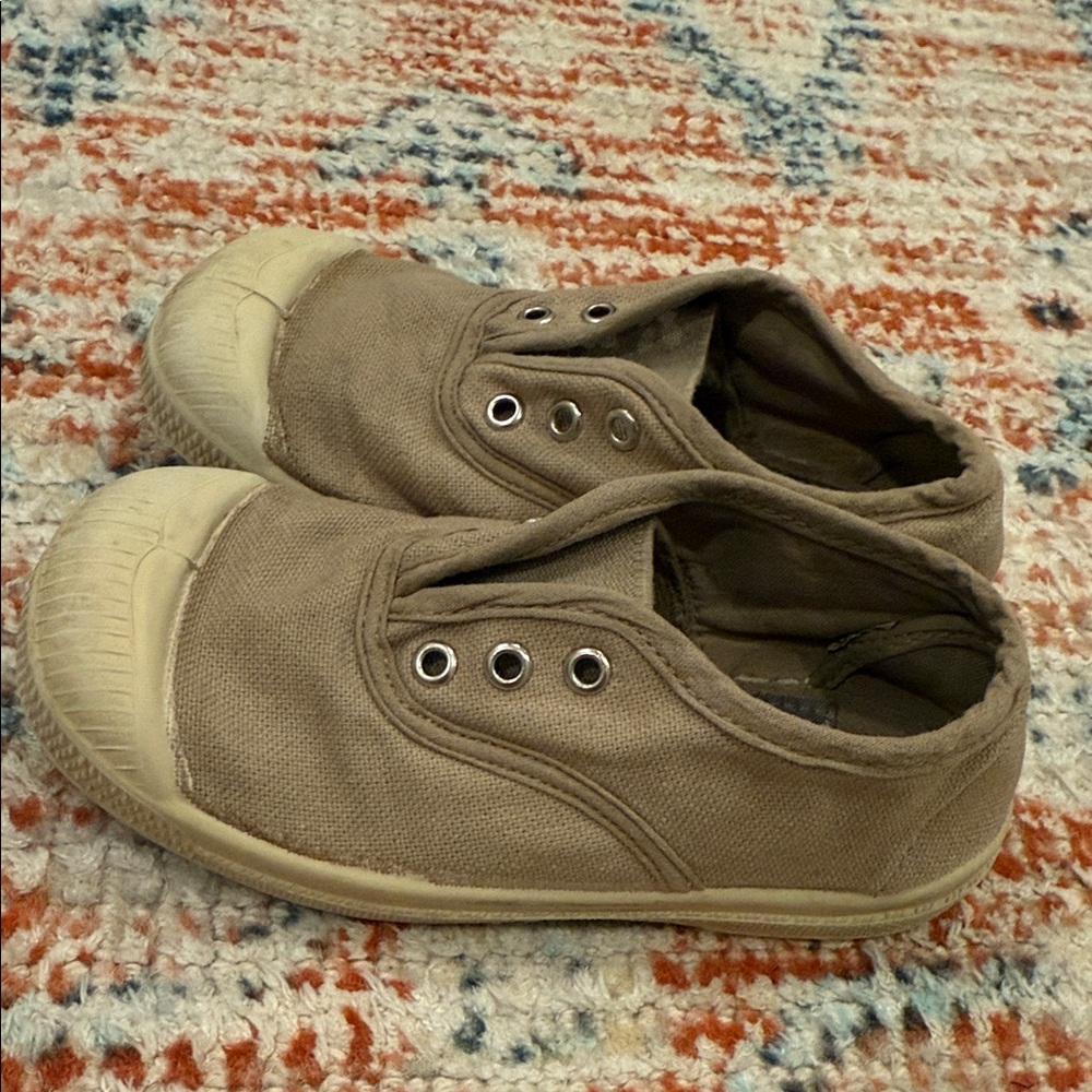 Bensimon Kids Canvas Slip On Tennis shoes